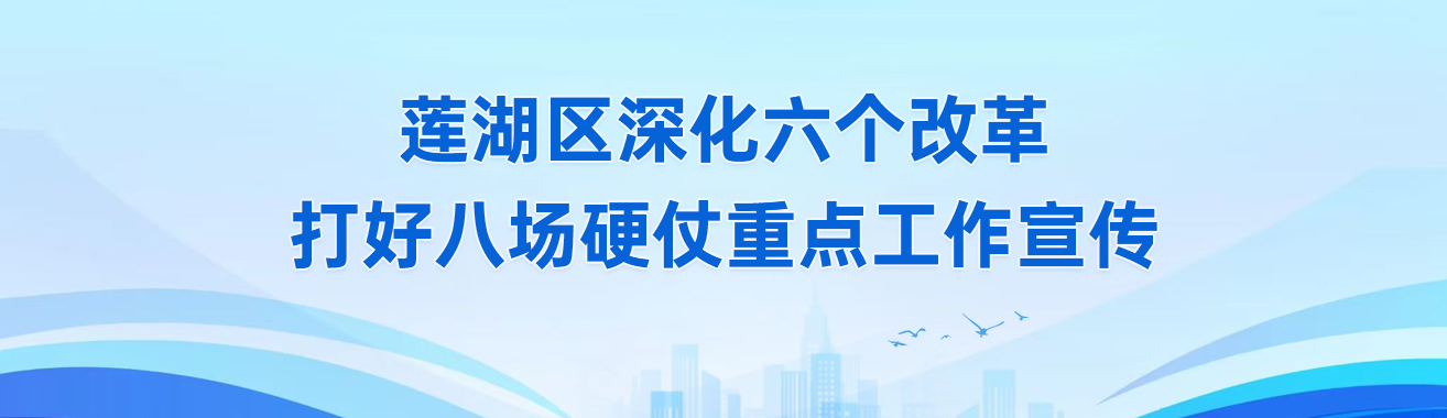 莲湖区深化六个改革、打好八场硬仗重点工作宣传
